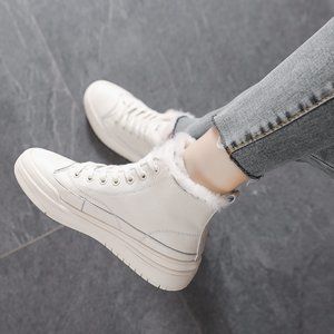 Warm cotton shoes casual versatile board shoes